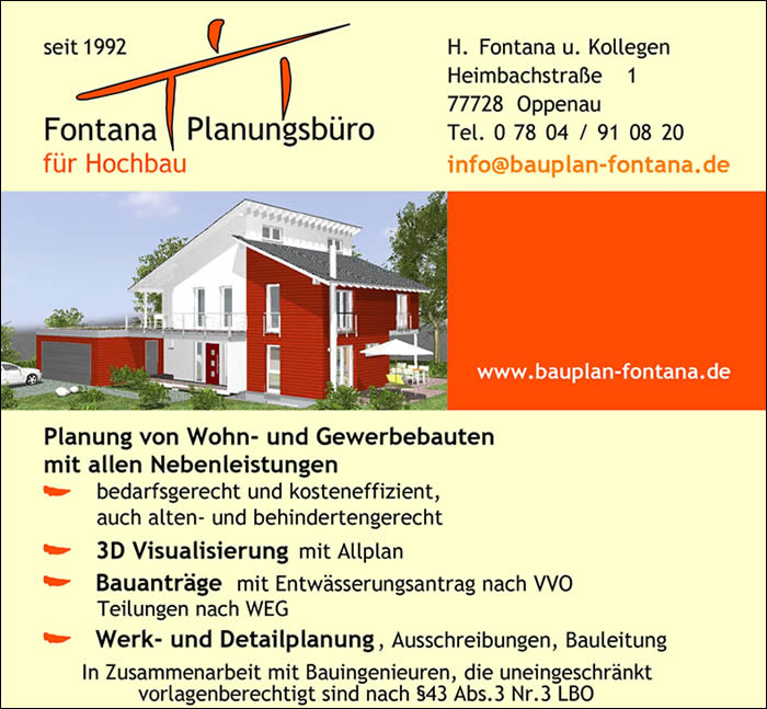 Fontana | Planungsbüro für Hochbau